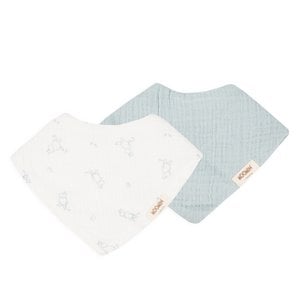Mumin - Bandana-Lätzchen - 2er-Pack - Blau
