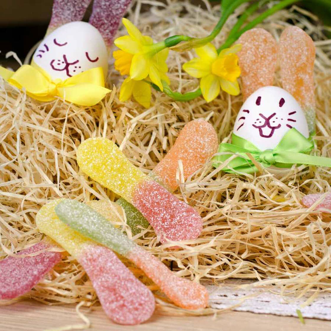 Snack box bunny spoon sour fruit gum gift box