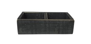 candle hold black berlin plain half high 2