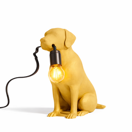 Labrador retriever bordlampe