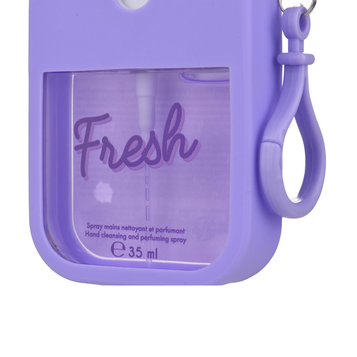 Coconut cleansing hand spray and purple silicone case -35ml