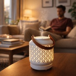 Ultrasonic Diffuser - Madrid – Nomadic Diffusion with Battery – Essential Oils and Perfumes – Decoration – Aromatherapy Object