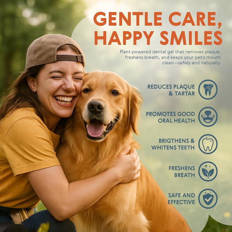 Pet Care Natürliches Zahngel für Hunde und Katzen 50 ml
