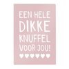 Greeting Card Postcard Get Well Soon Strength Card // A Big Hug