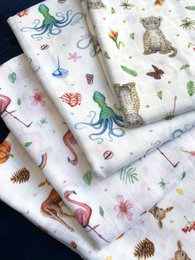 XL muslin cloth baby leopard - 120cm