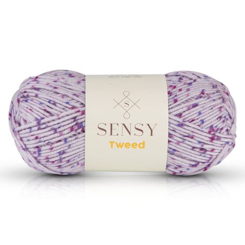 Sensy Tweed Yarn, 3.5 oz, 214 Yards, Gauge 4 Medium