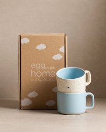 Breeze Party In/Out Stoneware Duo Set Mug 240ml Blue