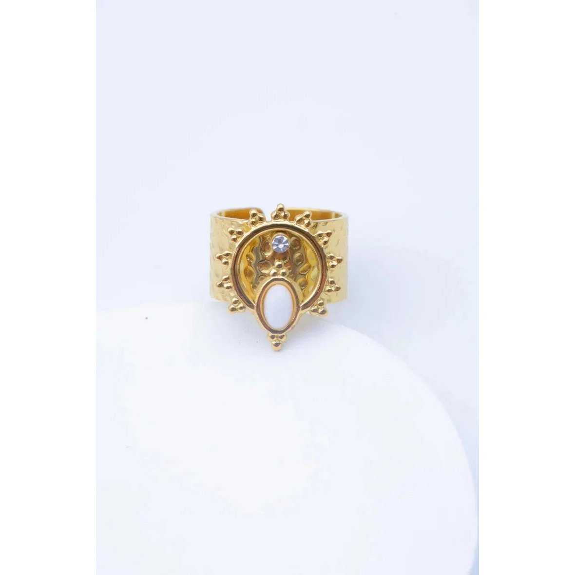 anillos de acero inoxidable