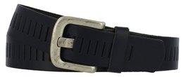 Leather Belt 4cm | Slot strap Smooth leather