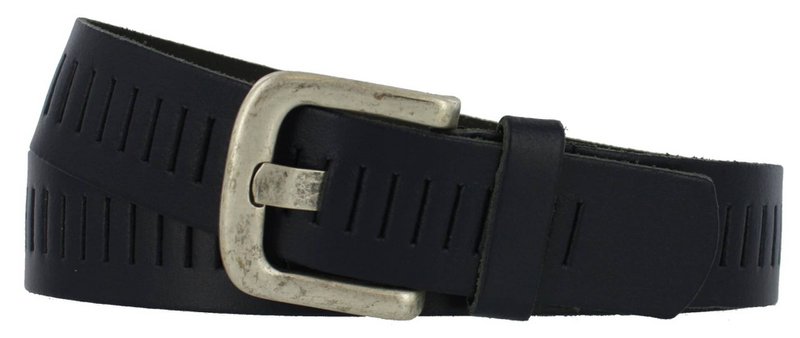 Ledergürtel 4cm | Schlitzriemen Glattleder
