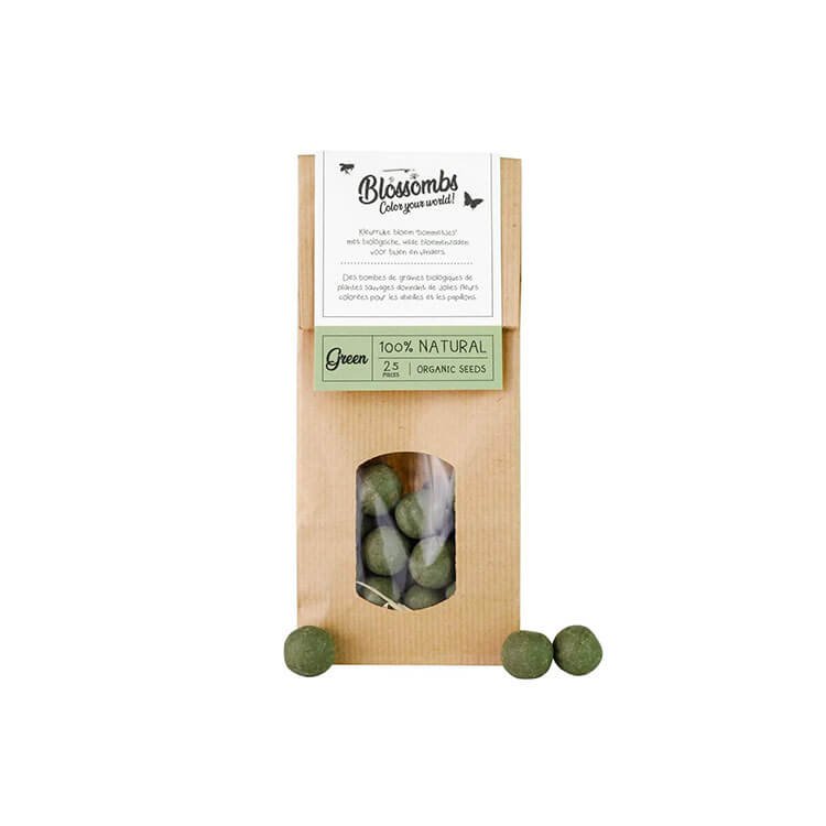Kraft Bag 10 Pieces Seed Bomb