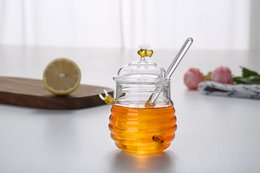 Bienenhonigtopf aus Glas, 280 ml