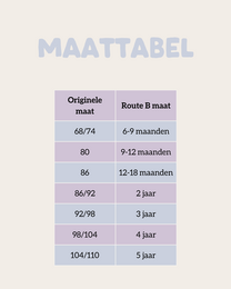 Beige sweater Route B