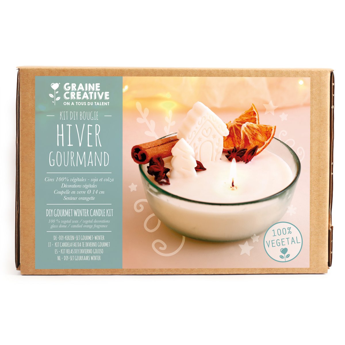 DIY GOURMET WINTER CANDLE KIT