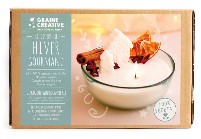 DIY GOURMET WINTER CANDLE KIT