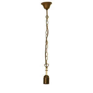 Kabelpendelkette Tiffany 130 cm Golden Iron Pendula Lampe