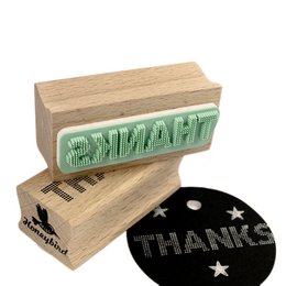 Thanks dotted stamp