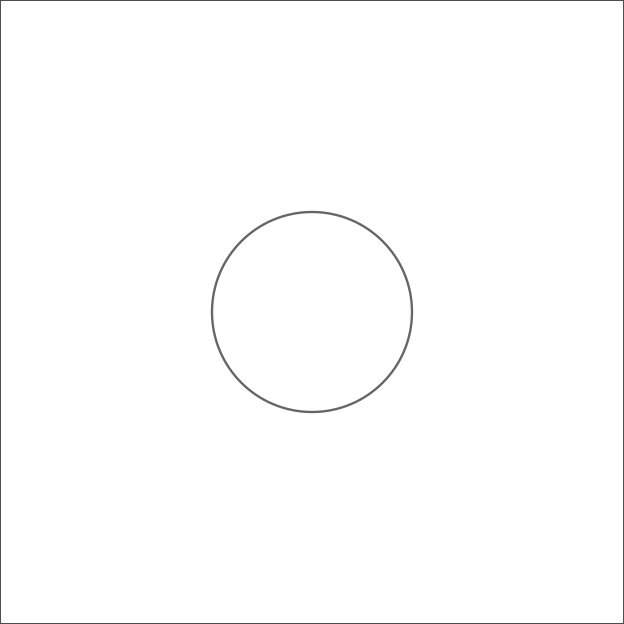 Etiket - mat hvid - rund 15mm - rulle med 1000 stk