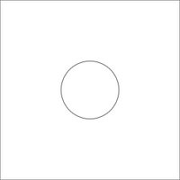 Label - matt white - round 15mm - roll of 1000 pieces