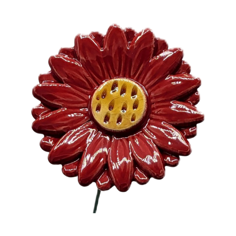 Gerbera Rød 5,5 cm