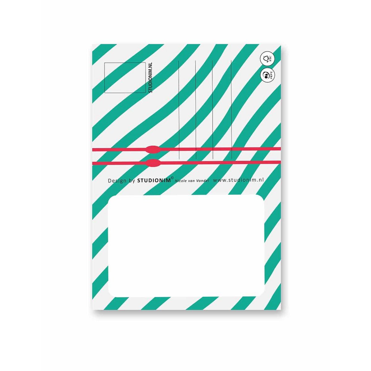 ROCK THE BABY | FSC® postcards | Dutch Design