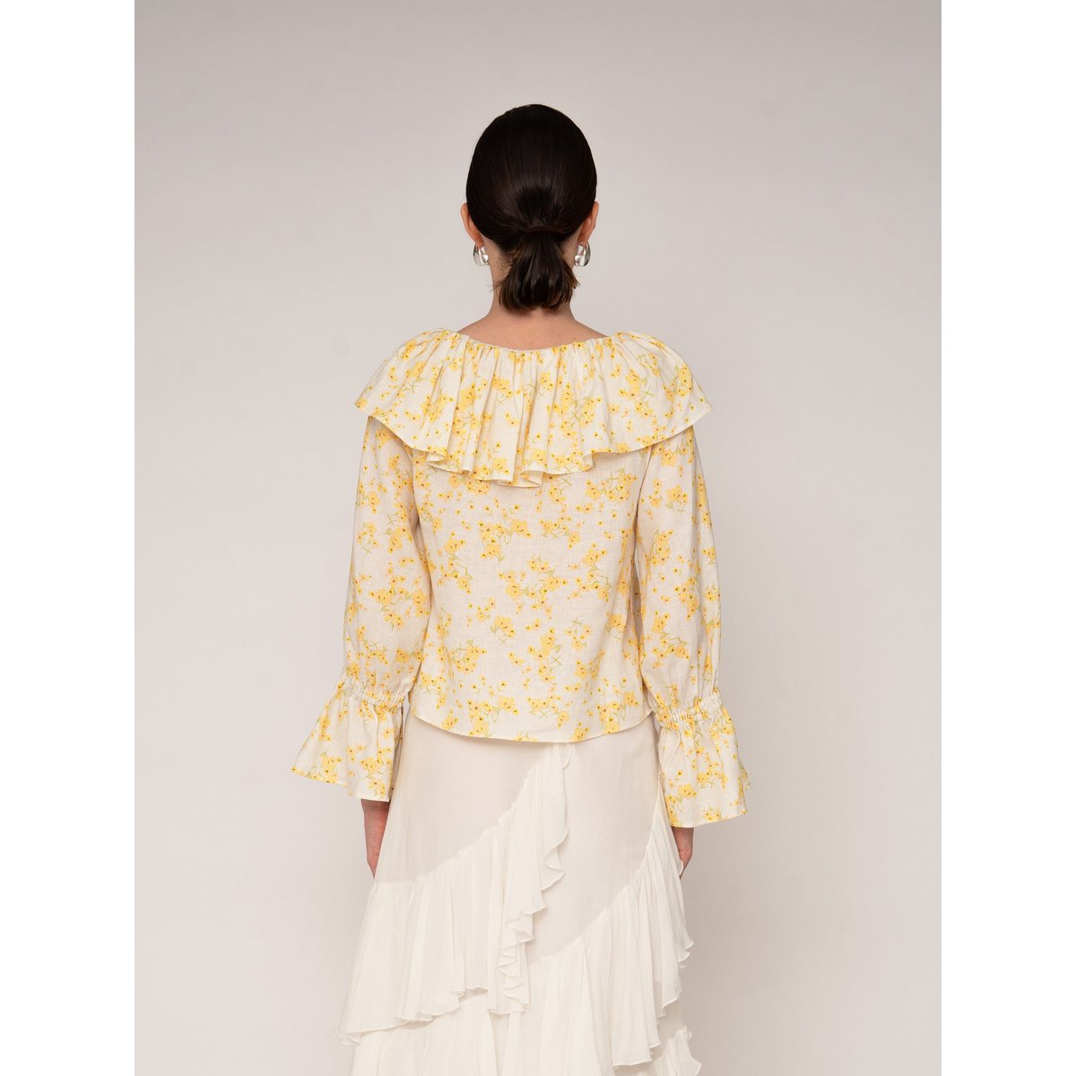 Marguerite Floral Print Blouse
