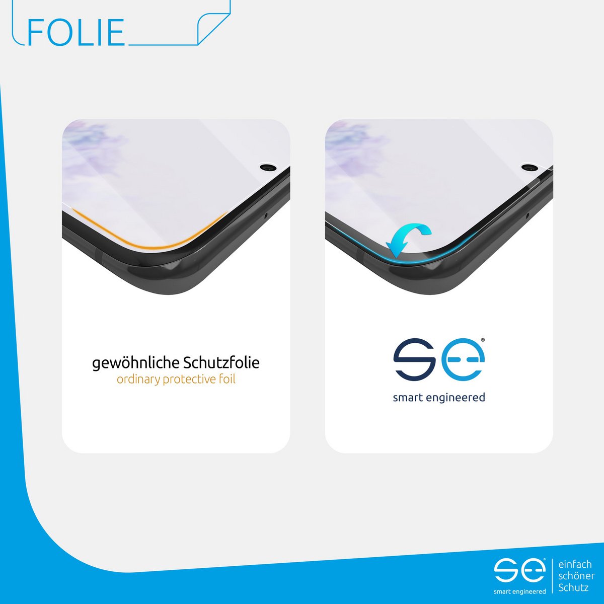 2x film de protection se® 3D Samsung Galaxy J3 2017