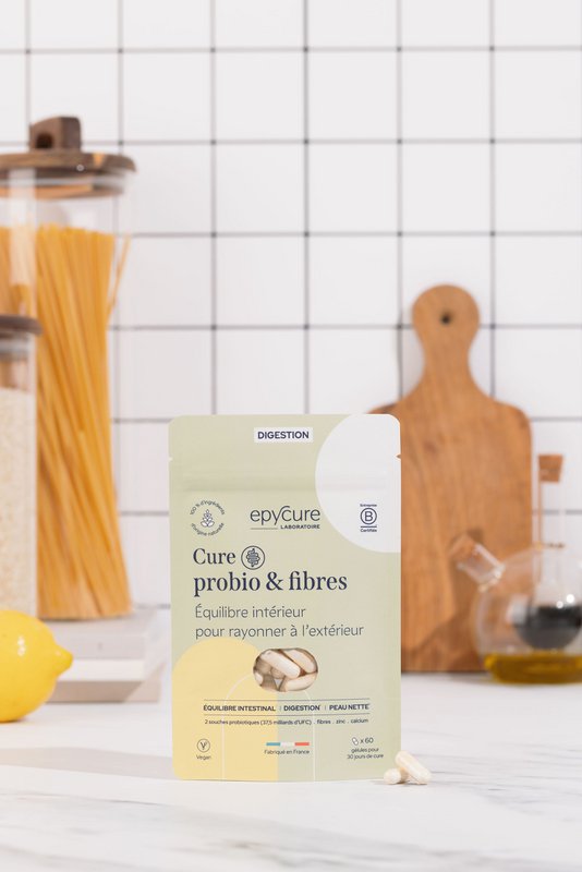 PROBIO en FIBER CURE - 1 MAAND KUUR - 2 capsules / dag