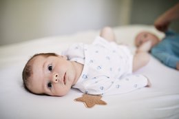 Bedsheet for co-sleeping cots Plush Star