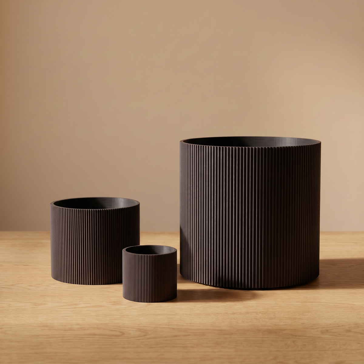 H: 5cm ∅ 7cm Schwarz