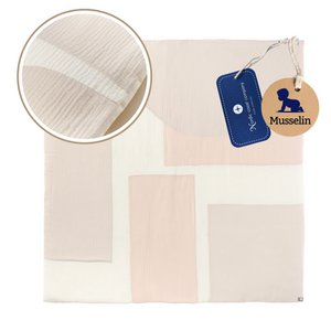 Crabble mat muslin Ivory