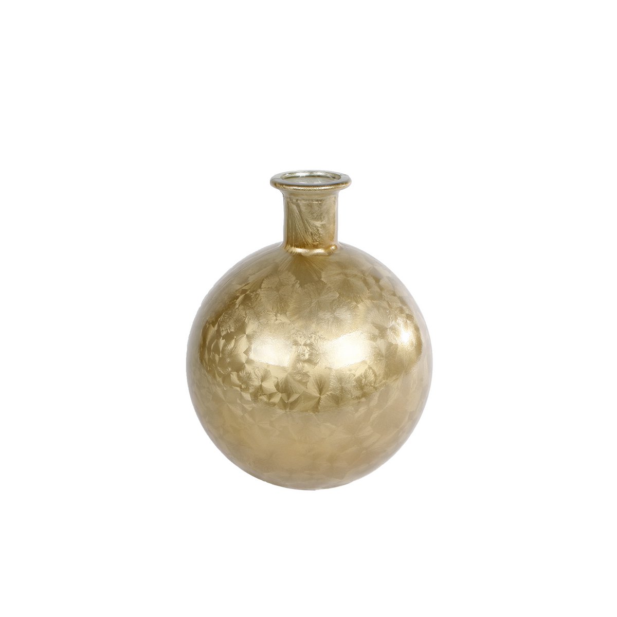 3R Vaas Artemis M kristal goud glas 20x20x25cm