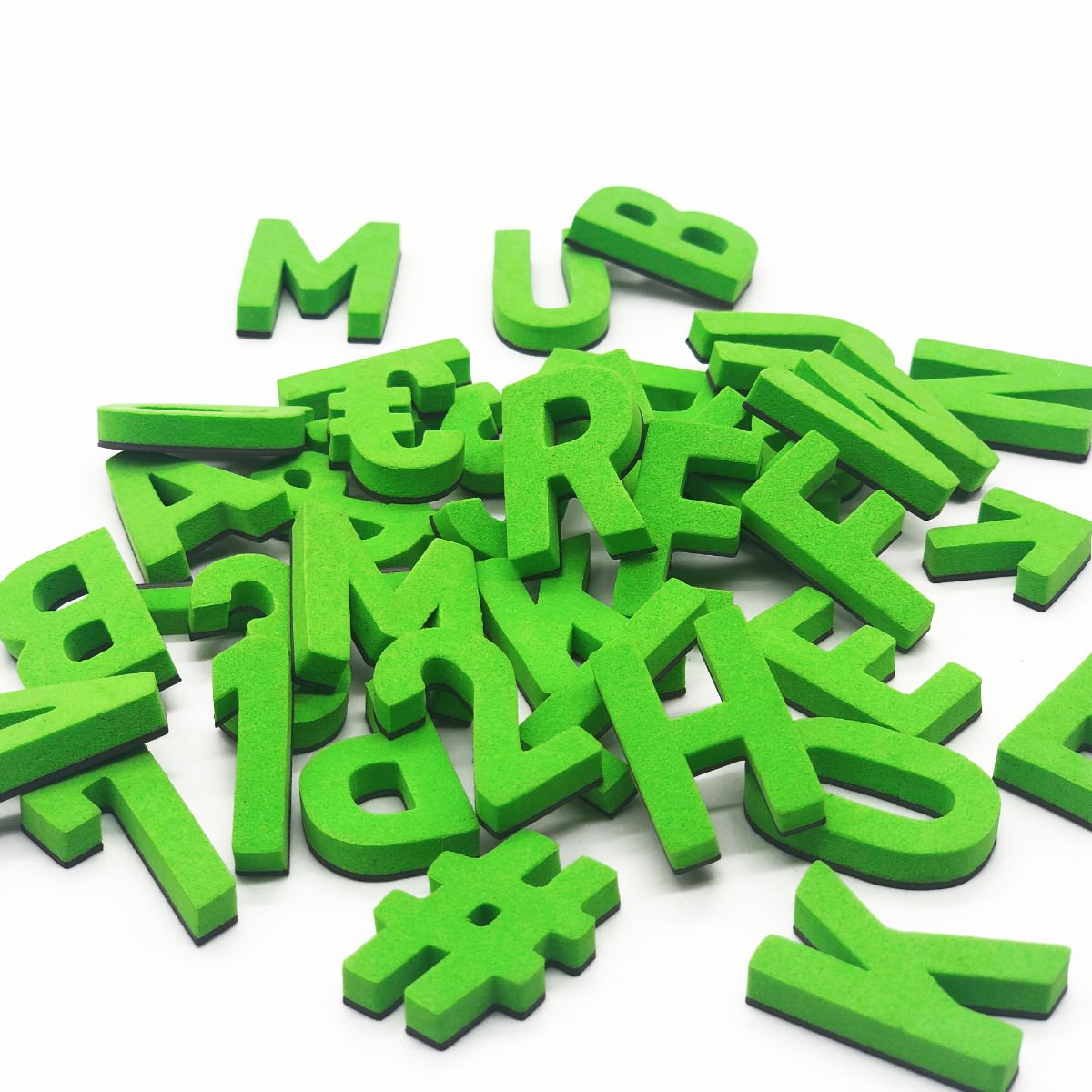 Modern magnetic letters - Unique Colors