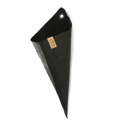 SIZO Washable Paper Bag Triangle Black