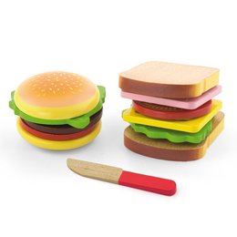 Hamburguesa y Sándwich - set 11 piezas