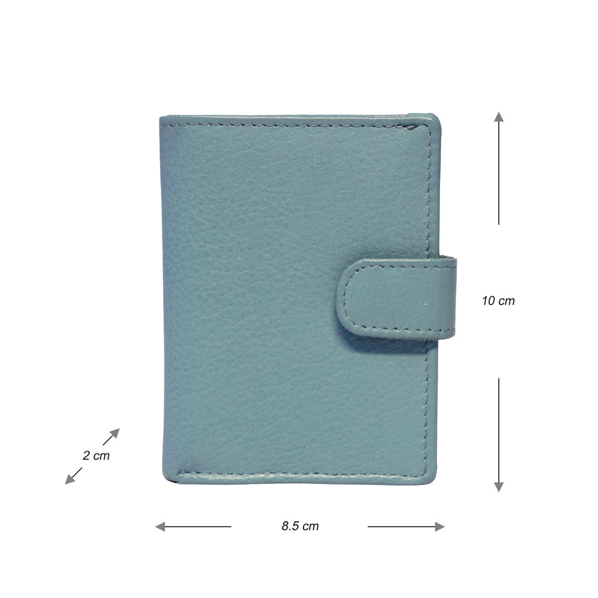 Cardprotector - Miniwallet - Mini wallet - Leather card holder leather - Credit card holder In 11 Colors