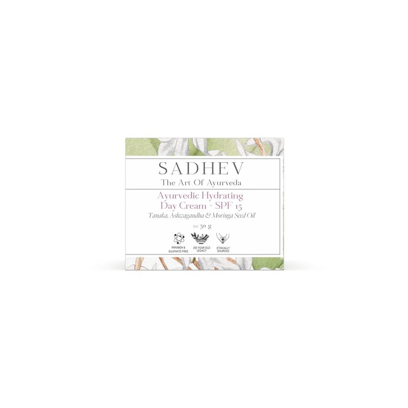 Ayurvedic Hydrating Day Cream with SPF 15 50 gr