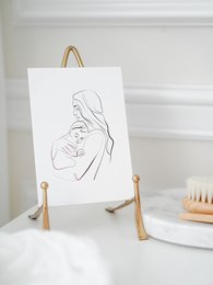 Postcard / mother-child card