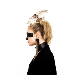 Long leather fringe earrings - WHILE STOCK LEAST