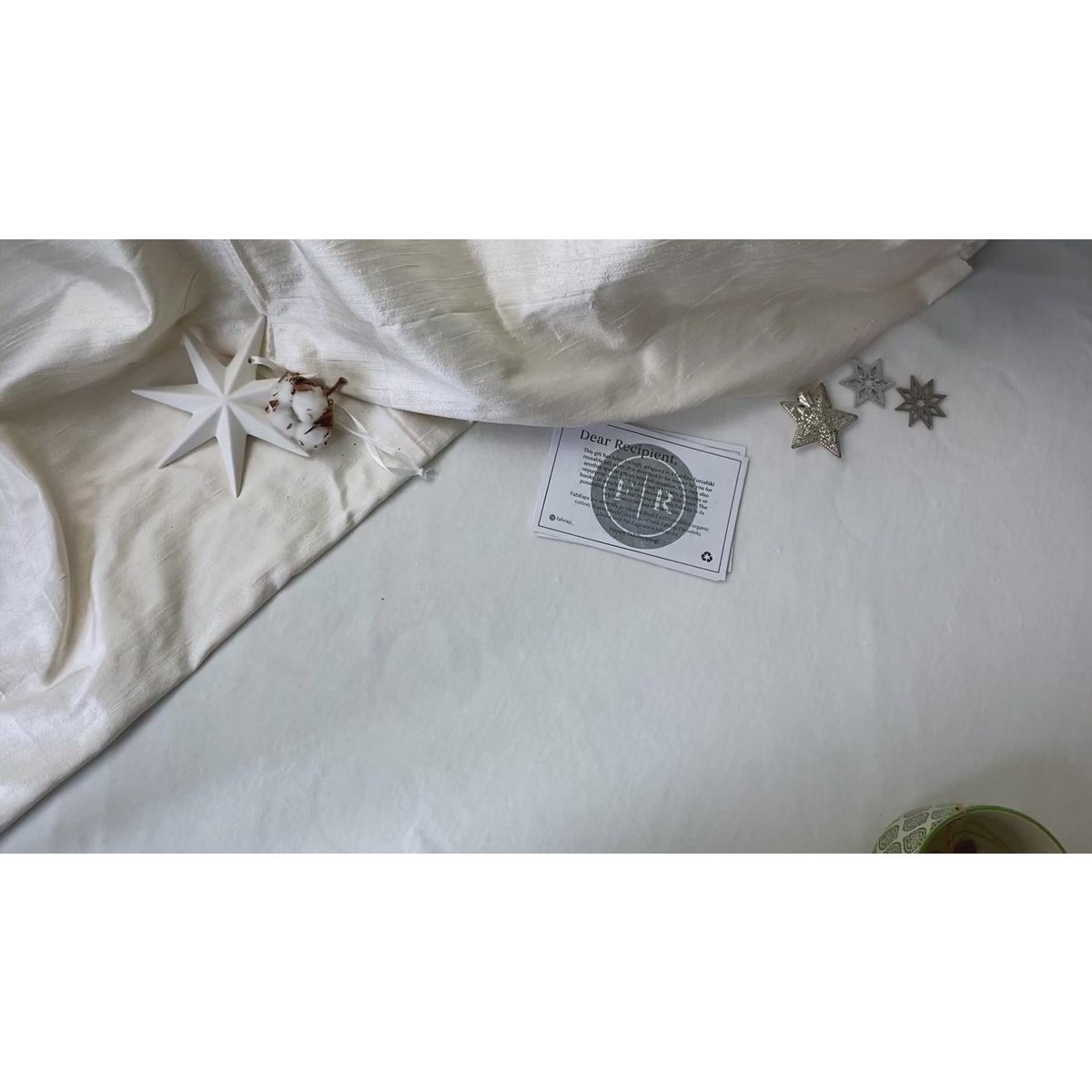 Furoshiki gaveindpakning Plum Diamonds stof gaveindpakning