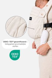 Nosidełko AVIAIRE - Ergonomiczne i wygodne - Materiał bawełniany OEKO-TEX®