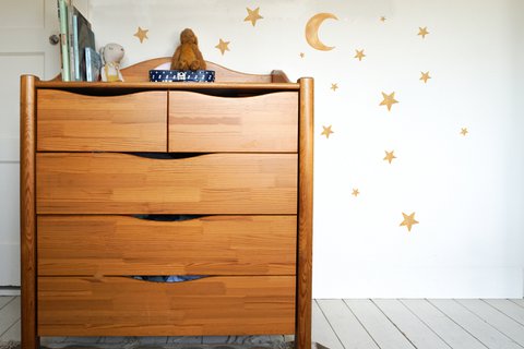 Wall stickers moon and stars