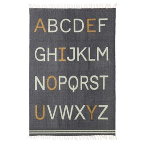 Tapis enfant en coton ALPHABET