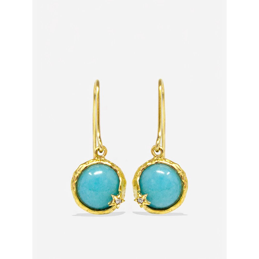 Ad Astra Amazonite Earrings