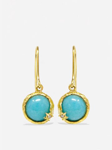 Ad Astra Amazonite Earrings