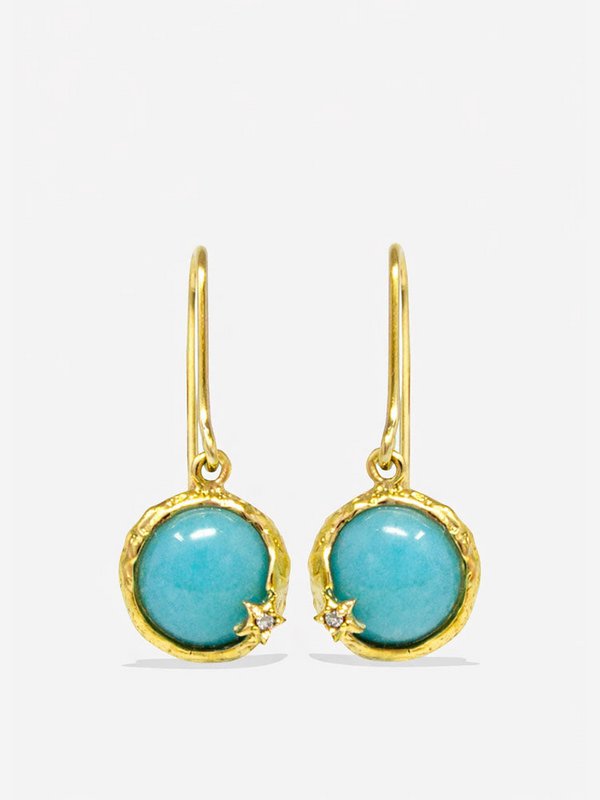 Ad Astra Amazonite Earrings