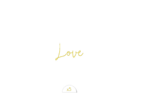 Sioou temporary tattoo - LOVE Doré X5