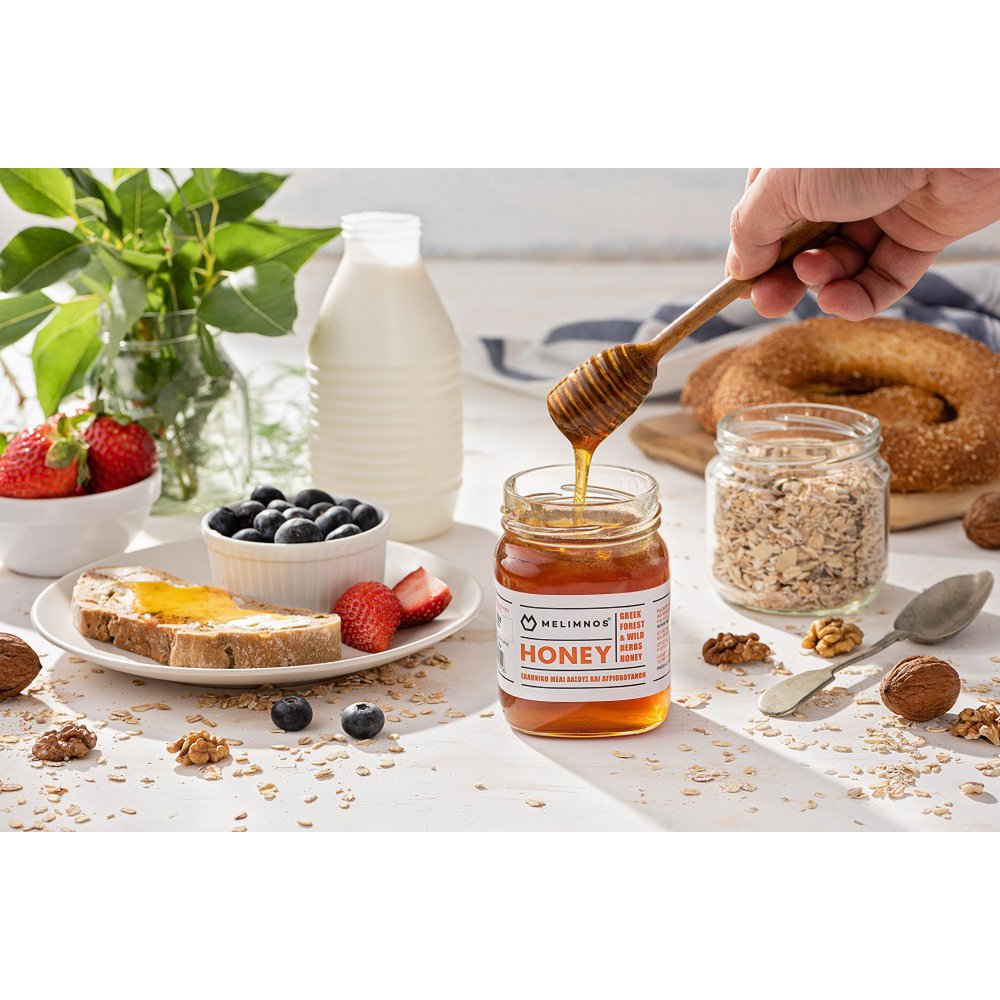 Griechischer Wald- und Wilderbenhonig, 450g