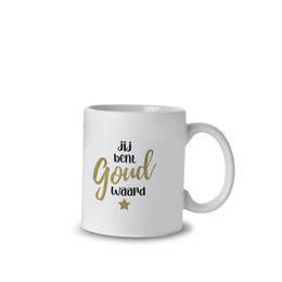 Krus - Du er guld værd