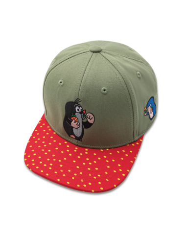 koaa – Der kleine Maulwurf "Erdbeere" – Snapback green/red